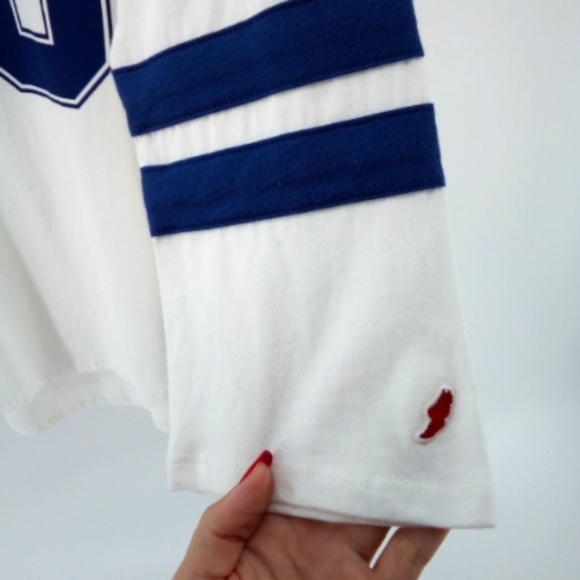 Original League Collegiate Outfitters MPC Eagles 76 Jersey Tee 100% Cotton M - Picture 4 of 9